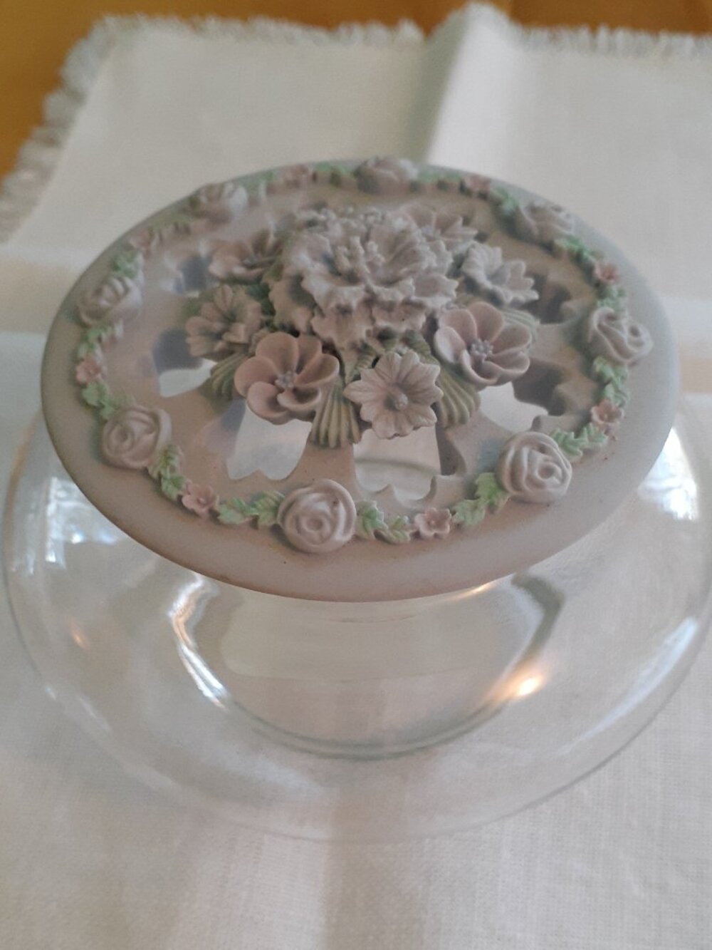 Vintage Victorian Style Potpourri Dish
